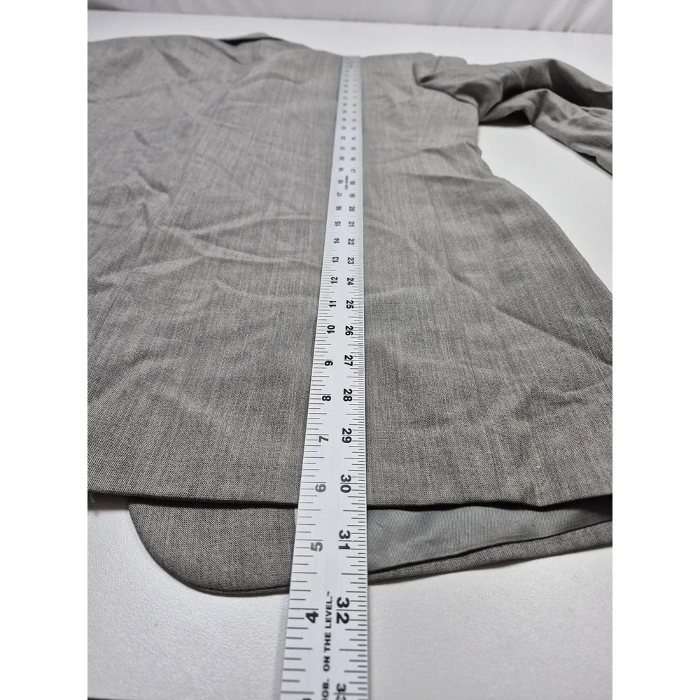 VTG G Kramon Suit Jacket Mens 42R Gray Wool Super 100s Tropical USA Classic Fit